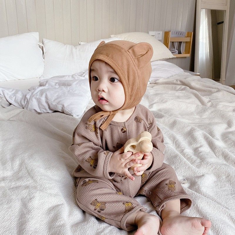Baby Western Style One-Piece Romper Comfortable Pajamas