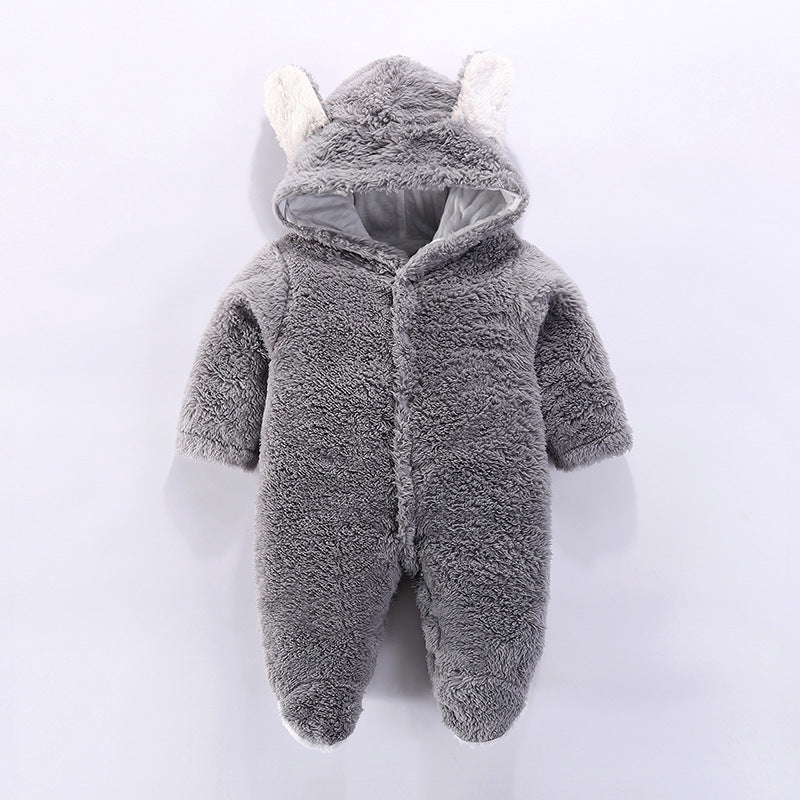 Newborn Baby Autumn And Winter Jumpsuit Outfit