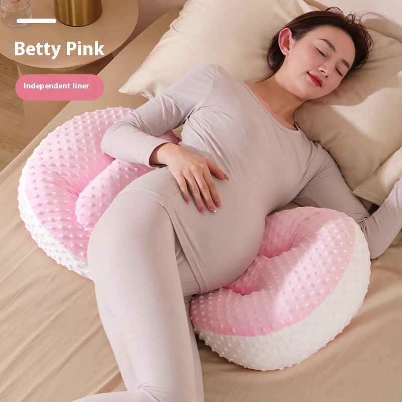 Multifunctional U-Shaped Maternity Waist Support Pillow for Pregnancy Comfort