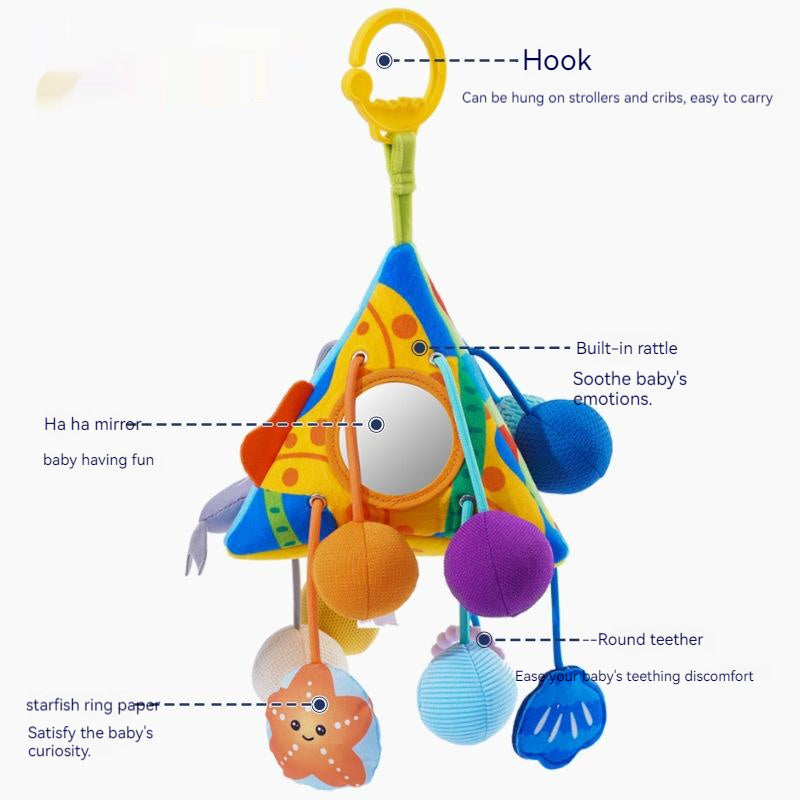Baby Hanging Car Seat Toy Plush Stroller Toy