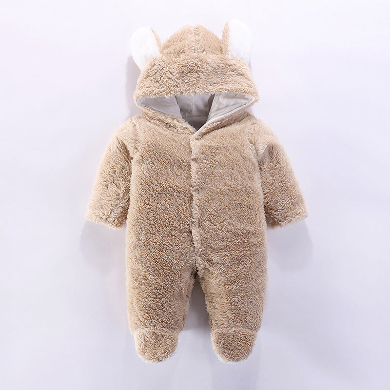 Newborn Baby Autumn And Winter Jumpsuit Outfit