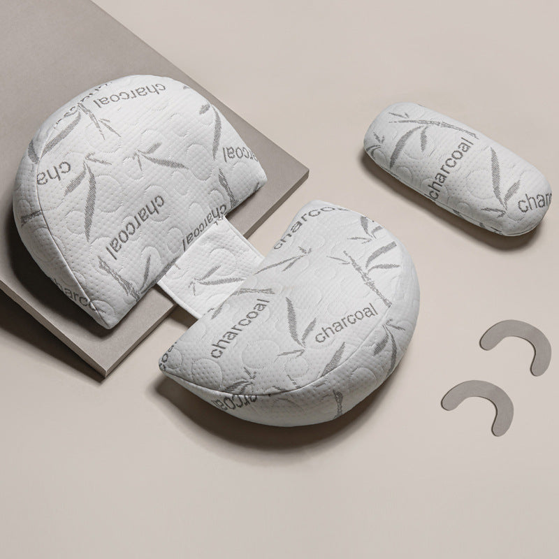 Maternity Lumbar Side Sleeper Pillow for Pregnancy Comfort Support