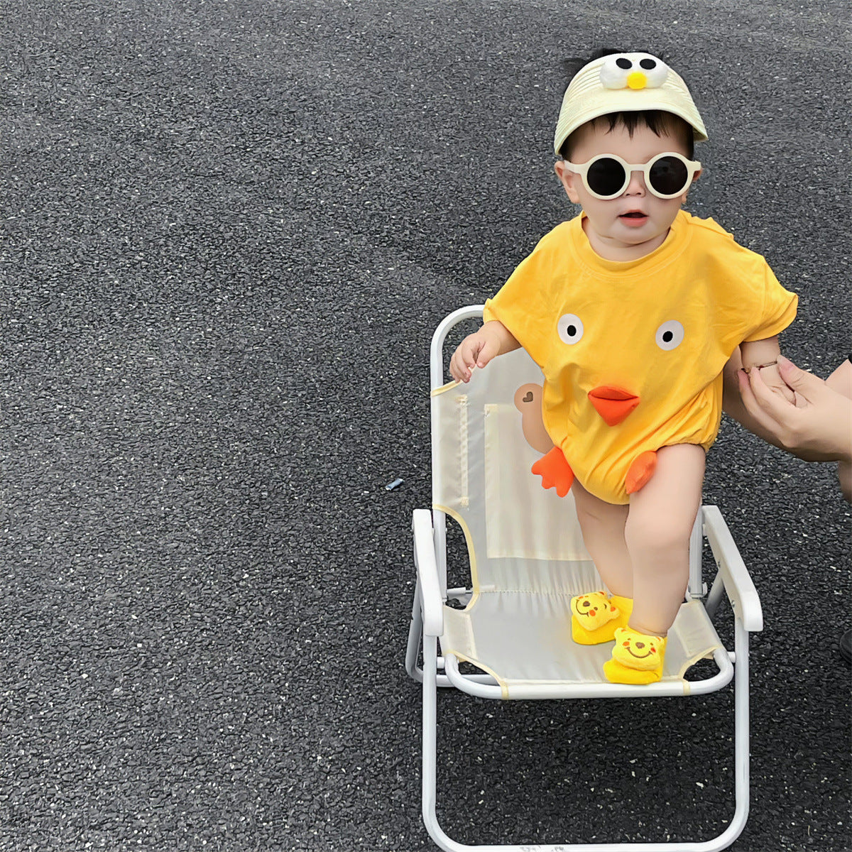 Newborn Cotton Triangle Baby Girl Romper Jumpsuit