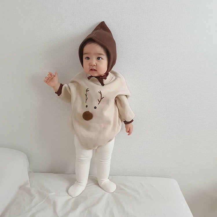 Baby Christmas Romper Outfit For Autumn And Winter
