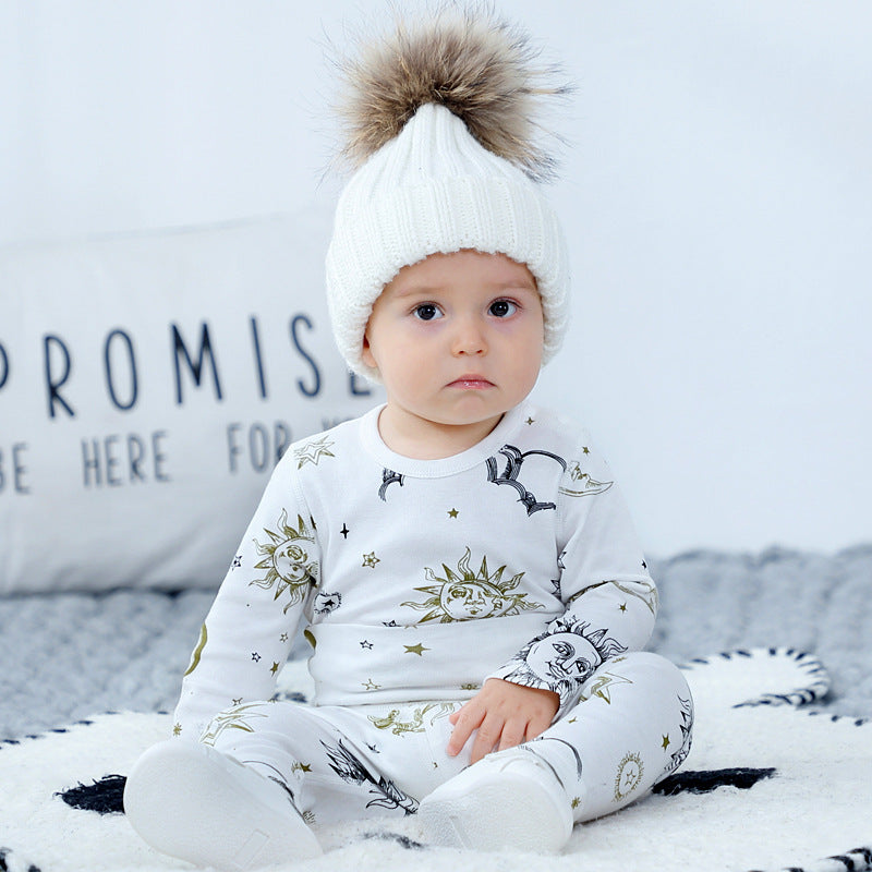Baby Hoodie Crawling Suit Outfit