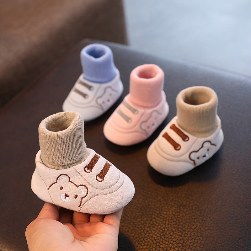 Non-Slip Baby Cloth Indoor Toddler Shoes