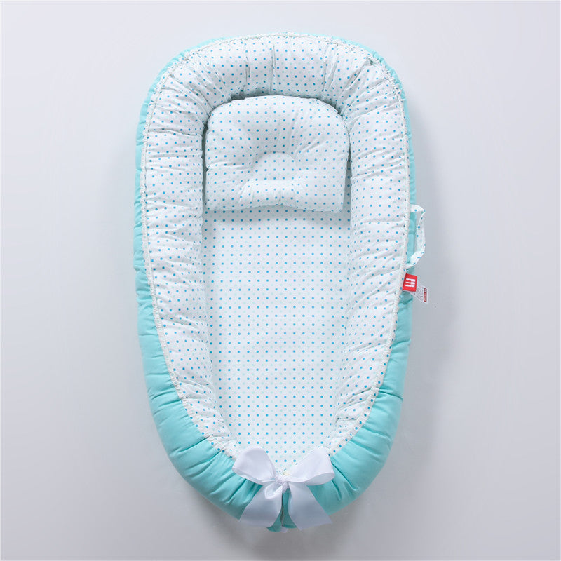 Bionic Baby Nest Crib Pillow for Newborn Comfort