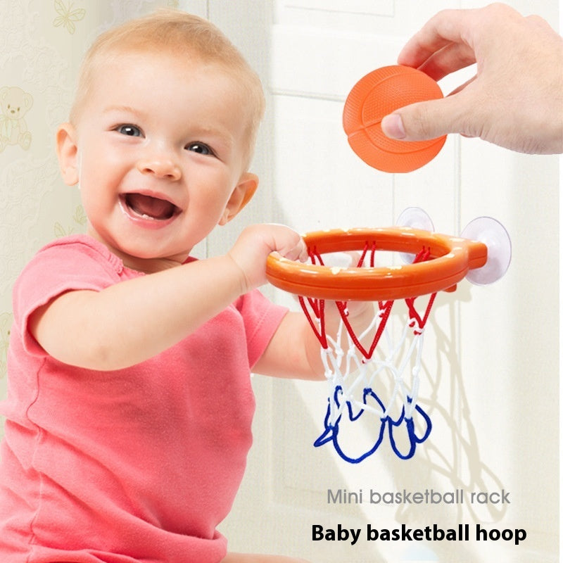 Baby Bath Basketball Stand Water Play Bathroom Toy Set