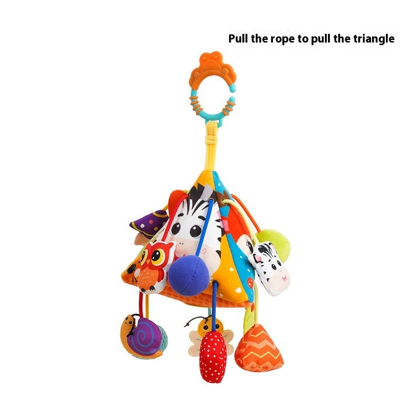 Newborn Puzzle Baby Stroller Pendant Toy for Early Development