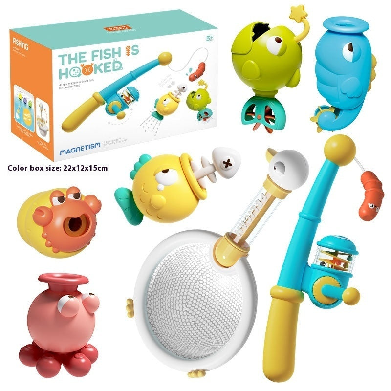 Baby Fishing Marine Life Bath Shower Toys
