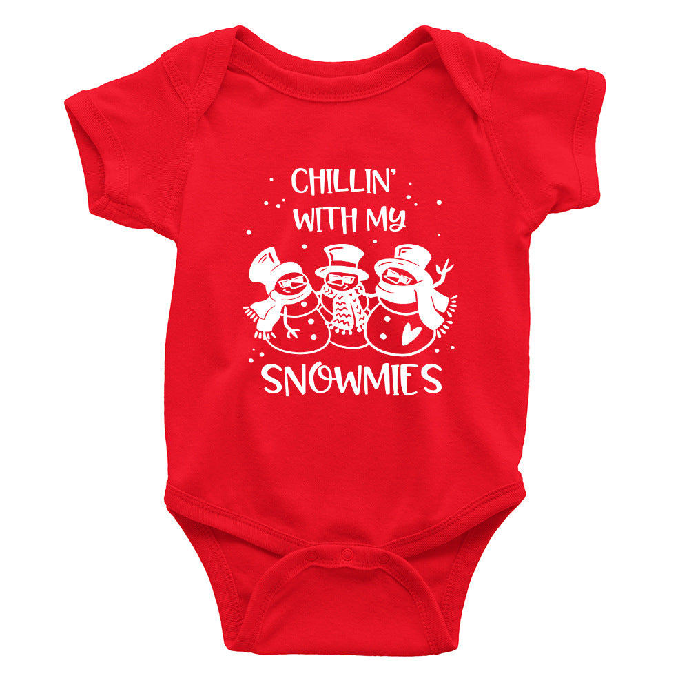 Cotton Baby Short Sleeve Romper Coating Outfit