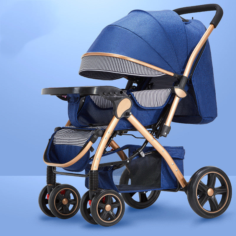Lightweight Foldable Baby Stroller for Easy Travel and Storage