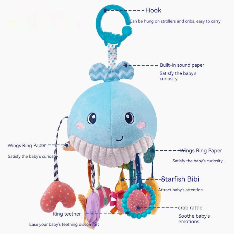 Baby Hanging Car Seat Toy Plush Stroller Toy