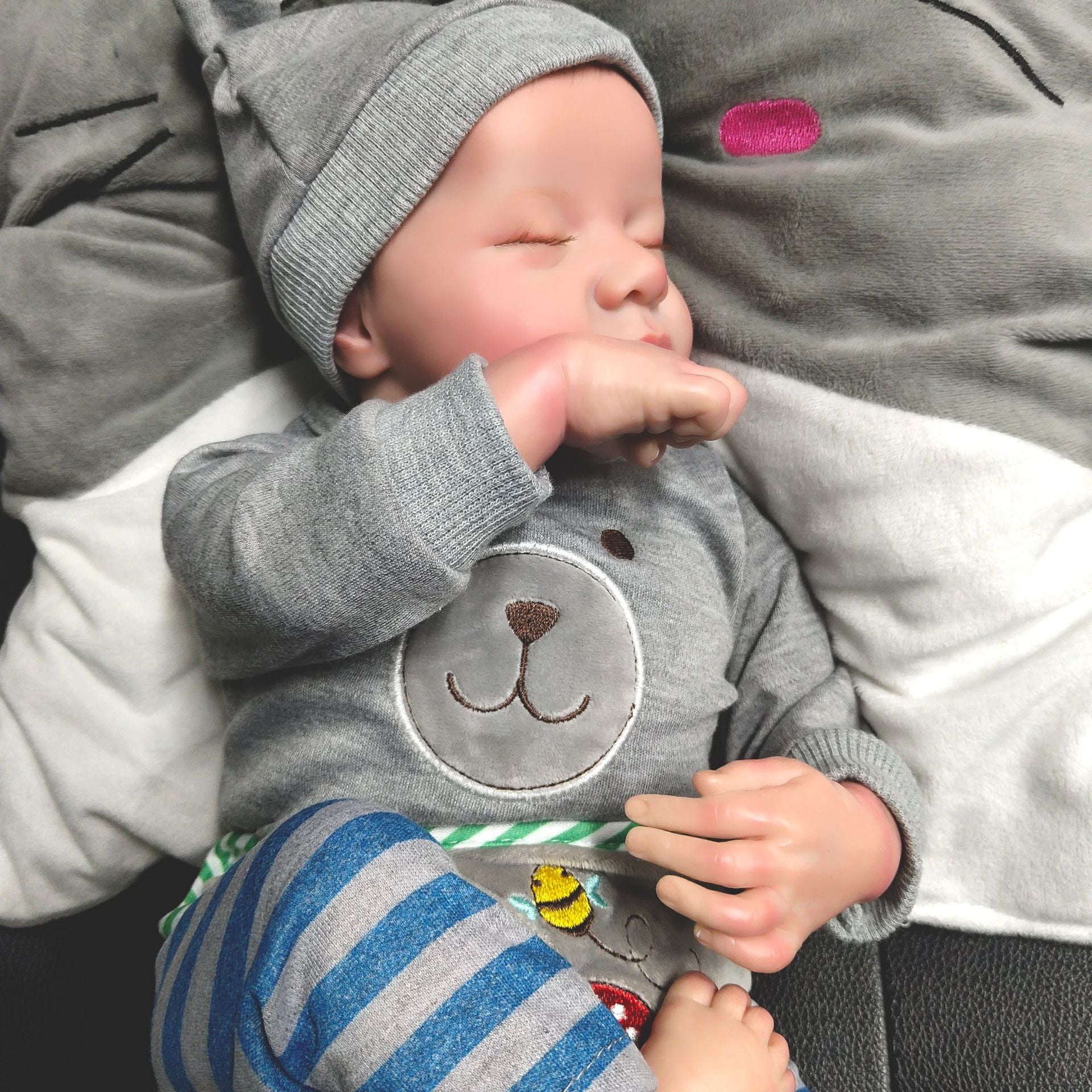18 Inch Reborn Cloth Body Baby Doll Toy