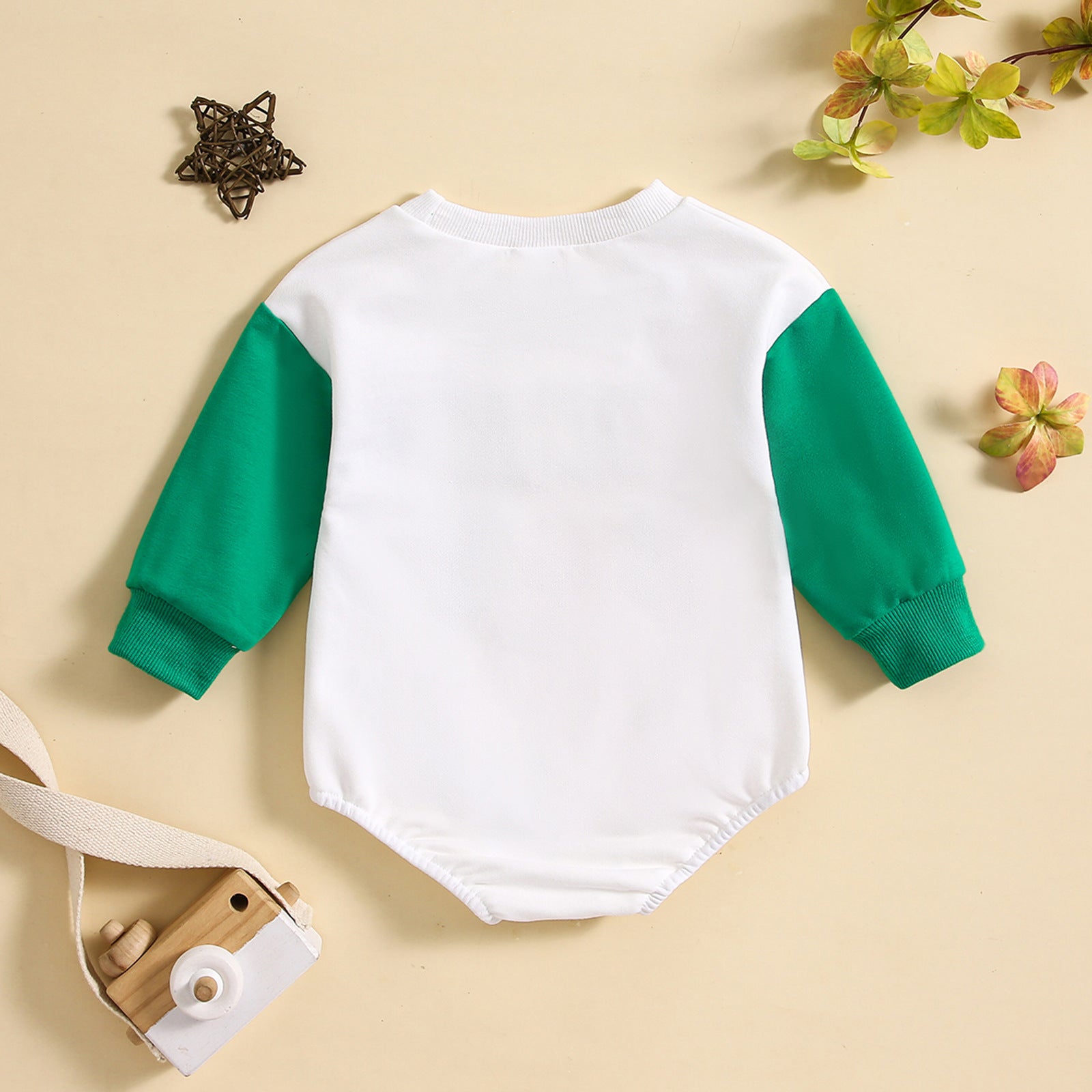 Cute Letter Print Baby Romper Jumpsuit