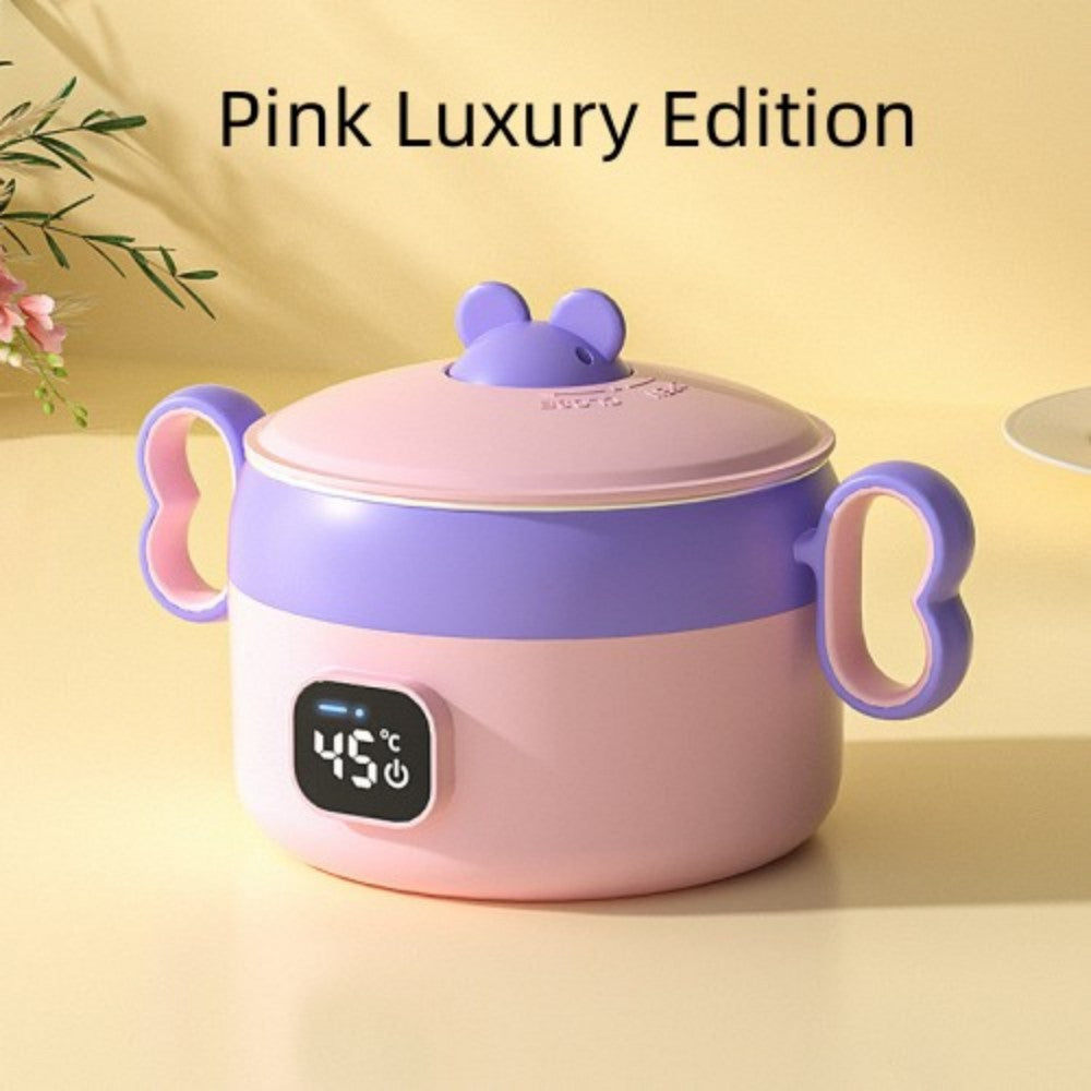 Intelligent Thermostatic Baby Feeding Bowl Tableware for Children