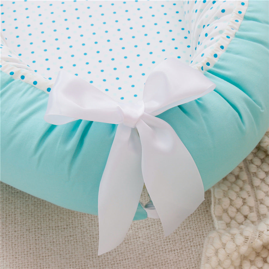 Bionic Baby Nest Crib Pillow for Newborn Comfort