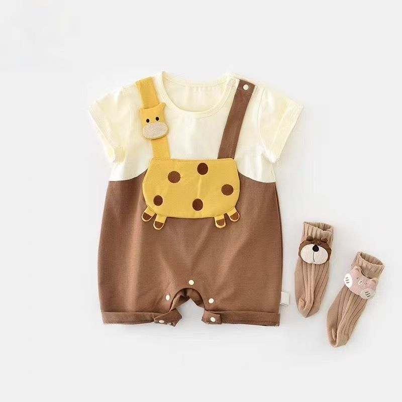 Baby Summer Short Sleeve Thin Romper