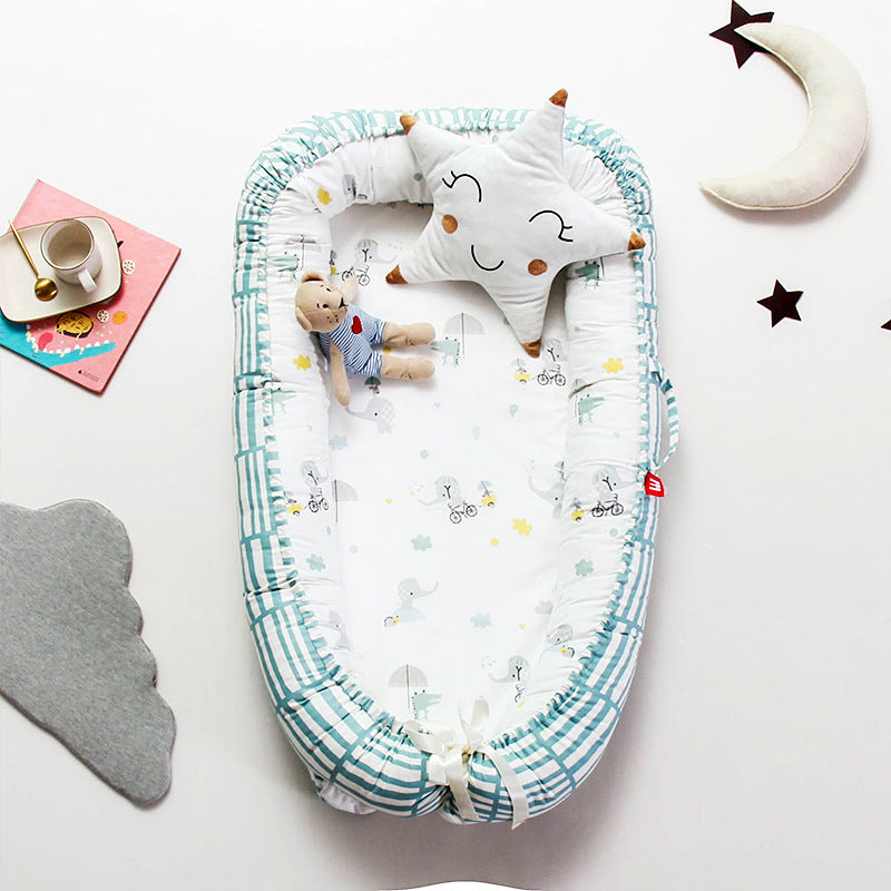 Cotton Bionic Baby Sleep Isolation Crib for Newborn Comfort