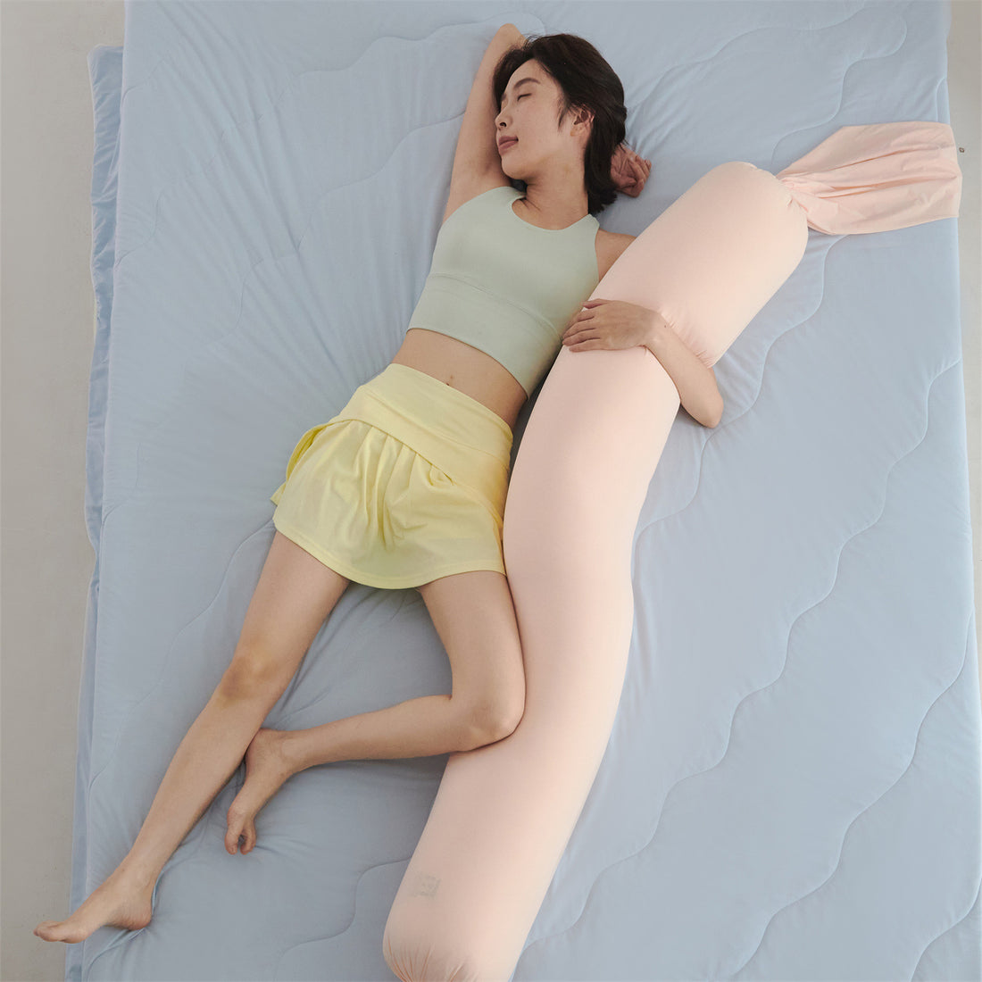 Multifunctional Skin Friendly Maternity Side Sleeping Pillow for Comfort Support