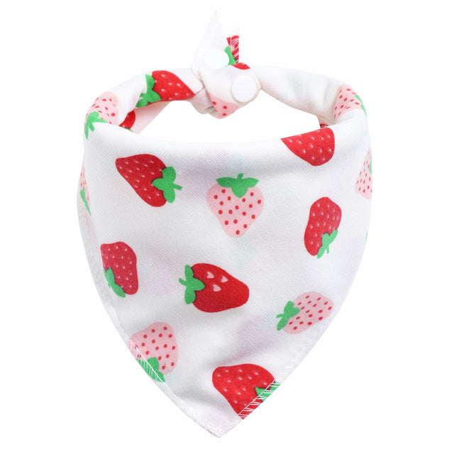 Newborn Baby Handkerchief Bib for Feeding and Drool Protection