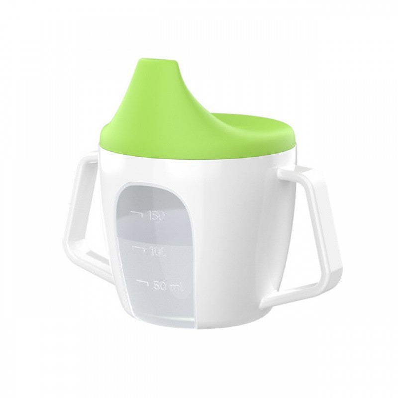 Silicone Baby Feeding Bottle with Straw Kids Drinking Mug